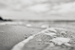 Schwarzweiß-Fotografie, Thema: Landschaft: Strand